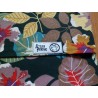 Housse motif feuillage