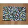 Housse motif Wax multicolore