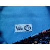 Pochette fleurie bleue