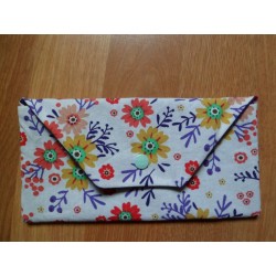 Pochette à masques "Fleurs"