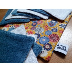 Lingettes "fleurs du soleil" (10)