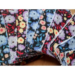 lingettes "Fleurs" (10)