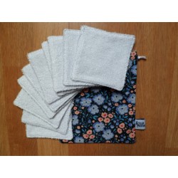 lingettes "Fleurs" (10)