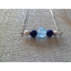 Collier "Rêves bleus"