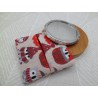 Miroir "Hiboux rouges"