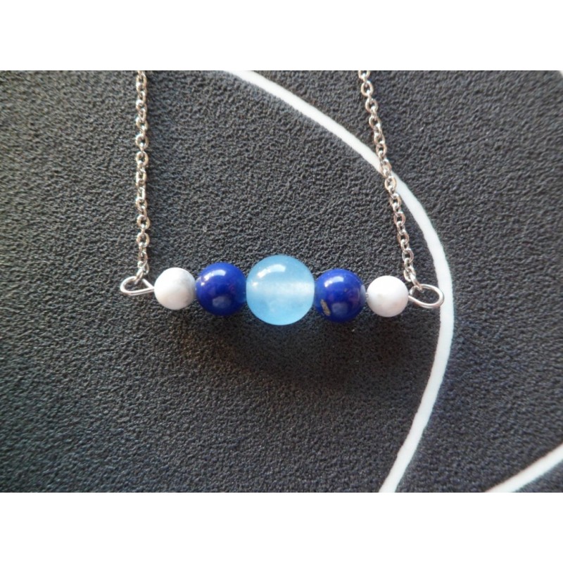 Collier "Rêves bleus"