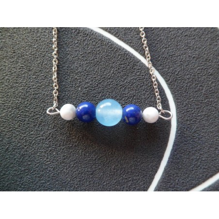 Collier "Rêves bleus"