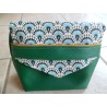 Trousse Sandra "Vert rétro"