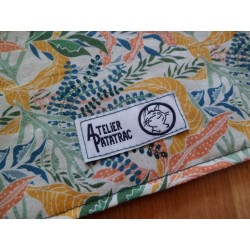 Sac à tarte "feuillage"