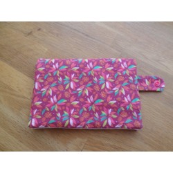 Pochette pour sachets de thé "explosion de rose"