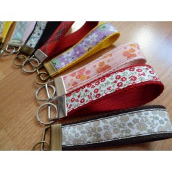 Porte-clefs fleuri