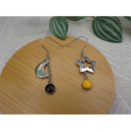 Boucles d'oreilles « Moon »