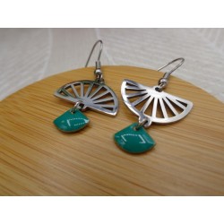 Boucles d'oreilles « Art déco »