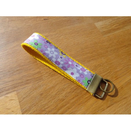 Porte-clefs fleuri