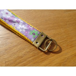 Porte-clefs fleuri