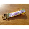 Porte-clefs fleuri