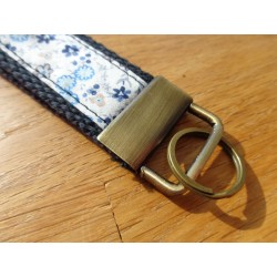 Porte-clefs fleuri