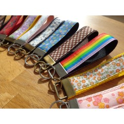 Porte-clefs fleuri