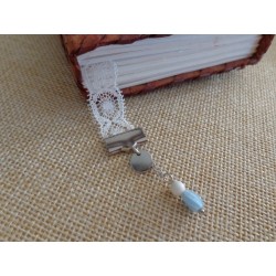 Marque-pages dentelle Océane