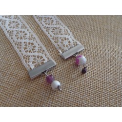 Marque-pages dentelle Amy