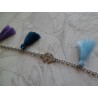 Sautoir "Pompons acidulés"
