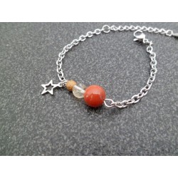 Bracelet trio « rouge »
