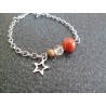 Bracelet trio « rouge »